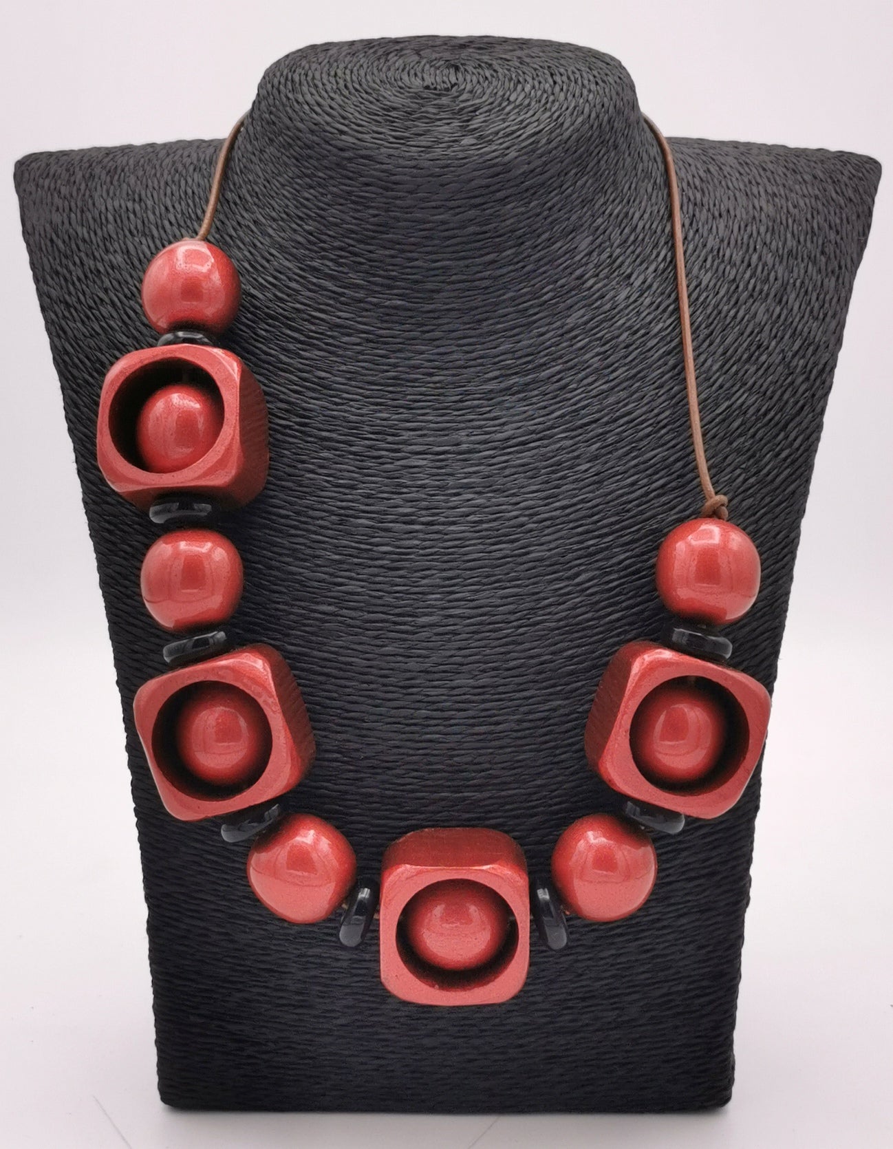 Collar Elma de color Metllic Russet